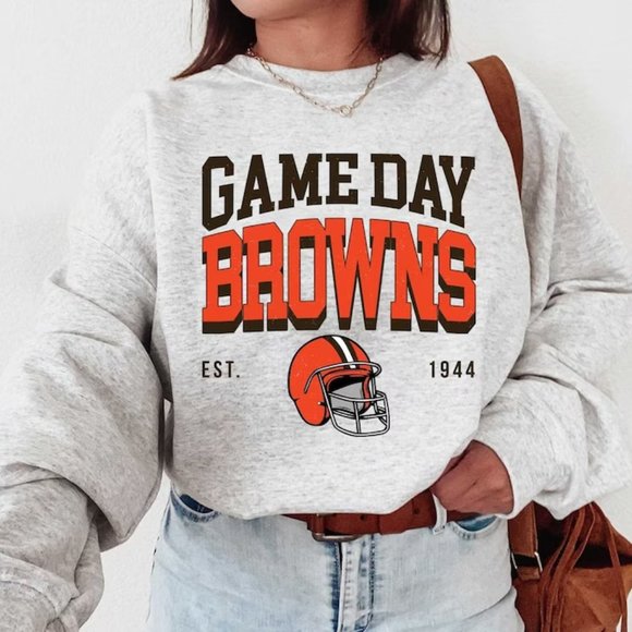 Game Day Browns 1944 Sweatshirt, Game Day Sweatshirt, Retro Browns Sweatshirt - Picture 1 of 2